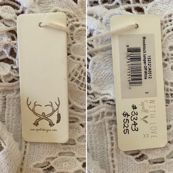 BNWT Spell Woodstock Lace Jumpsuit - Picture 7 of 16